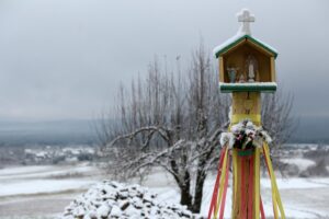 29.11.2020. Zima w Górach Świętokrzyskich / Robert Felczak / Radio Kielce