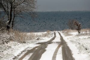 29.11.2020. Zima w Górach Świętokrzyskich / Robert Felczak / Radio Kielce