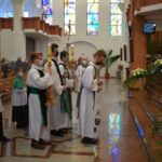 08.11.2020. Gorzyce. Udzielenie święceń prezbiterialnych diakonowi Piotrowi Sosnówce / ks. Wojciech Kania