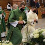 08.11.2020. Gorzyce. Udzielenie święceń prezbiterialnych diakonowi Piotrowi Sosnówce / ks. Wojciech Kania