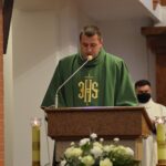 08.11.2020. Gorzyce. Udzielenie święceń prezbiterialnych diakonowi Piotrowi Sosnówce / ks. Wojciech Kania