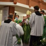 08.11.2020. Gorzyce. Udzielenie święceń prezbiterialnych diakonowi Piotrowi Sosnówce / ks. Wojciech Kania