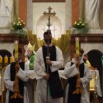 08.11.2020. Gorzyce. Udzielenie święceń prezbiterialnych diakonowi Piotrowi Sosnówce / ks. Wojciech Kania