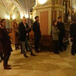 14.11.2019 Wąchock. Spektakl Teatru Telewizji „Dzień Gniewu” / Anna Głąb / Radio Kielce