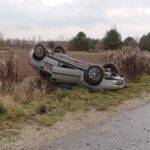 23.11.2020. Radoszyce. Wypadek / Magdalena Galas-Klusek / Radio Kielce