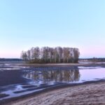 09.11.2020. Sielpia. Zbiornik w Sielpi przygotowywany do kolejnego etapu rewitalizacji / Magdalena Galas-Klusek / Radio Kielce