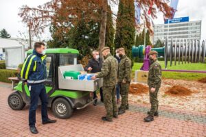 06.11.2020. Staszów. Enea pomaga w walce z COVID-19 / Enea Elektrownia Połaniec