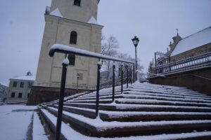 29.11.2020. Kielce. Zima w Kielcach / Piotr Kwaśniewski / Radio Kielce