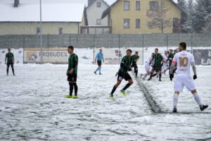 29.11.2020. Łagów. 16. kolejka III ligi: ŁKS Probudex - Stal Stalowa Wola / Kamil Król / Radio Kielce