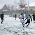 29.11.2020. Łagów. 16. kolejka III ligi: ŁKS Probudex - Stal Stalowa Wola / Kamil Król / Radio Kielce