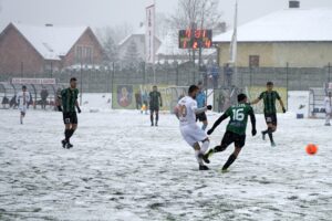 29.11.2020. Łagów. 16. kolejka III ligi: ŁKS Probudex - Stal Stalowa Wola / Kamil Król / Radio Kielce