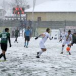 29.11.2020. Łagów. 16. kolejka III ligi: ŁKS Probudex - Stal Stalowa Wola / Kamil Król / Radio Kielce