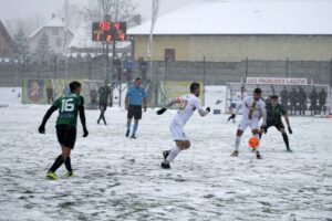 29.11.2020. Łagów. 16. kolejka III ligi: ŁKS Probudex - Stal Stalowa Wola / Kamil Król / Radio Kielce