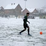 29.11.2020. Łagów. 16. kolejka III ligi: ŁKS Probudex - Stal Stalowa Wola / Kamil Król / Radio Kielce