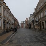 29.11.2020. Sandomierz. Puste ulice / Grażyna Szlęzak-Wójcik / Radio Kielce