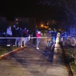 10.11.2020. Kielce. Pożar w wieżowcu przy ul. Piłsudskiego / Jarosław Kubalski / Radio Kielce