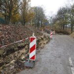 06.11.2020 Kielce. Montaż oświetlenia na Skwerze Pamięci Ofiar Katynia / Jarosław Kubalski / Radio Kielce