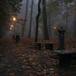 08.11.2020 Kielce. Poranna mgła / Robert Felczak / Radio Kielce