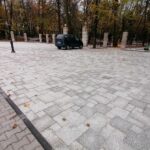 11.11.2020 Busko-Zdrój. Rewitalizacja parku zdrojowego / Marta Gajda / Radio Kielce