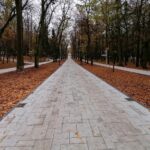 11.11.2020 Busko-Zdrój. Rewitalizacja parku zdrojowego / Marta Gajda / Radio Kielce