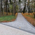 11.11.2020 Busko-Zdrój. Rewitalizacja parku zdrojowego / Marta Gajda / Radio Kielce