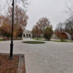 11.11.2020 Busko-Zdrój. Rewitalizacja parku zdrojowego / Marta Gajda / Radio Kielce