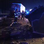 19.11.2020. Skarżysko-Kamienna. wypadek na S7 / KPP Skarżysko-Kamienna