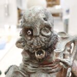 25.11.2020 Kielce. Instytut Dizajnu. Rzeźba Zdworzec autorstwa Michała Podleśnego / Jarosław Kubalski / Radio Kielce