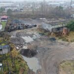 27.11.2020 Nowiny. Teren pogorzeliska / Jarosław Kubalski / Radio Kielce