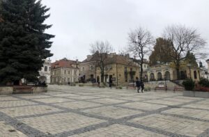 07.11.2020 Sandomierz. Puste ulice / Grażyna Szlęzak-Wójcik / Radio Kielce