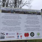 28.11.2020 Królewice. Uroczystość na cmentarzu wojennym z 1915 roku / Grażyna Szlęzak-Wójcik / Radio Kielce