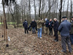 28.11.2020 Królewice. Uroczystość na cmentarzu wojennym z 1915 roku / Grażyna Szlęzak-Wójcik / Radio Kielce