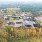 18.11.2020 Nowiny. Sprzątanie składowiska niebezpiecznych odpadów po pożarze / Jarosław Kubalski / Radio Kielce