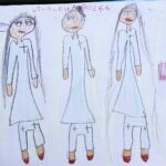 19.11.2020 Kielce. Dzieci z Przedszkola Samorządowego nr 13 w Kielcach wykonały rysunki dla personelu medycznego Wojewódzkiego Szpitala Zespolonego w Kielcach / Jarosław Kubalski / Radio Kielce