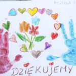 19.11.2020 Kielce. Dzieci z Przedszkola Samorządowego nr 13 w Kielcach wykonały rysunki dla personelu medycznego Wojewódzkiego Szpitala Zespolonego w Kielcach / Jarosław Kubalski / Radio Kielce