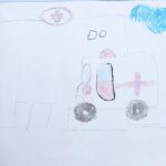 19.11.2020 Kielce. Dzieci z Przedszkola Samorządowego nr 13 w Kielcach wykonały rysunki dla personelu medycznego Wojewódzkiego Szpitala Zespolonego w Kielcach / Jarosław Kubalski / Radio Kielce