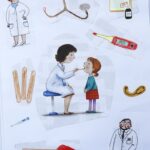 19.11.2020 Kielce. Dzieci z Przedszkola Samorządowego nr 13 w Kielcach wykonały rysunki dla personelu medycznego Wojewódzkiego Szpitala Zespolonego w Kielcach / Jarosław Kubalski / Radio Kielce