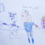 19.11.2020 Kielce. Dzieci z Przedszkola Samorządowego nr 13 w Kielcach wykonały rysunki dla personelu medycznego Wojewódzkiego Szpitala Zespolonego w Kielcach / Jarosław Kubalski / Radio Kielce