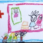 19.11.2020 Kielce. Dzieci z Przedszkola Samorządowego nr 13 w Kielcach wykonały rysunki dla personelu medycznego Wojewódzkiego Szpitala Zespolonego w Kielcach / Jarosław Kubalski / Radio Kielce