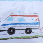 19.11.2020 Kielce. Dzieci z Przedszkola Samorządowego nr 13 w Kielcach wykonały rysunki dla personelu medycznego Wojewódzkiego Szpitala Zespolonego w Kielcach / Jarosław Kubalski / Radio Kielce