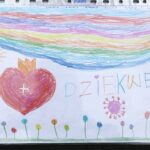 19.11.2020 Kielce. Dzieci z Przedszkola Samorządowego nr 13 w Kielcach wykonały rysunki dla personelu medycznego Wojewódzkiego Szpitala Zespolonego w Kielcach / Jarosław Kubalski / Radio Kielce