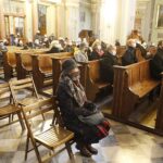 27.11.2020 Kielce. Kościół św. Wojciecha. Uroczystości pogrzebowe doktora Henryka Suchojada, długoletniego dyrektora Biblioteki Uniwersytetu Jana Kochanowskiego / Jarosław Kubalski / Radio Kielce