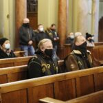 27.11.2020 Kielce. Kościół św. Wojciecha. Uroczystości pogrzebowe doktora Henryka Suchojada, długoletniego dyrektora Biblioteki Uniwersytetu Jana Kochanowskiego / Jarosław Kubalski / Radio Kielce