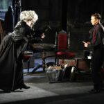 06.11.2020 Kielce. Teatr im. Stefana Żeromskiego. Spektakl "Och, te duchy". Ewelina Gronowska i Dawid Żłobiński / Jarosław Kubalski / Radio Kielce