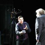 06.11.2020 Kielce. Teatr im. Stefana Żeromskiego. Spektakl "Och, te duchy".  Dawid Żłobiński i Jacek Mąka / Jarosław Kubalski / Radio Kielce