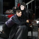 06.11.2020 Kielce. Teatr im. Stefana Żeromskiego. Spektakl "Och, te duchy". Dagna Dywicka i Dawid Żłobiński / Jarosław Kubalski / Radio Kielce