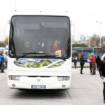 09.11.2020 Kielce. Protest przewoźników autobusowych / Jarosław Kubalski / Radio Kielce
