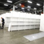 18.11.2020 Kielce. Szpital tymczasowy w halach Targów Kielce. Budowa / Jarosław Kubalski / Radio Kielce