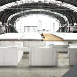 18.11.2020 Kielce. Szpital tymczasowy w halach Targów Kielce. Budowa / Jarosław Kubalski / Radio Kielce