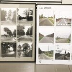 18.11.2020 Kielce. BWA. Przygotowania do wystawy zdjęć fotografika Pawła Pierścińskiego dokumentujących miejsca przy drodze do Włoszczowy oraz współczesnych z tych samych miejsc / Jarosław Kubalski / Radio Kielce